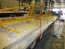 Finished floor moving to chassis