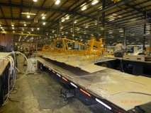 Finished floor moving to chassis