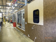 Side wall ready for installation