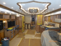 Interior work continues